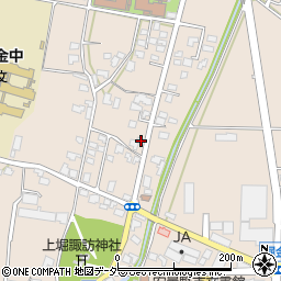 長野県安曇野市堀金烏川2151周辺の地図