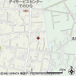 群馬県太田市別所町457周辺の地図