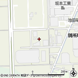 群馬県太田市別所町208-3周辺の地図