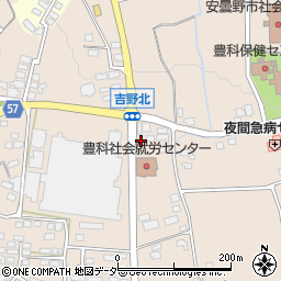 長野県安曇野市豊科4092周辺の地図