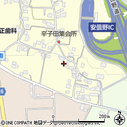 長野県安曇野市豊科南穂高寺所243周辺の地図