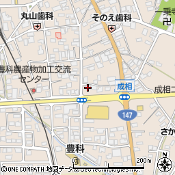 長野県安曇野市豊科4487周辺の地図
