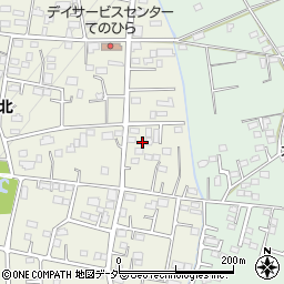 群馬県太田市別所町462周辺の地図