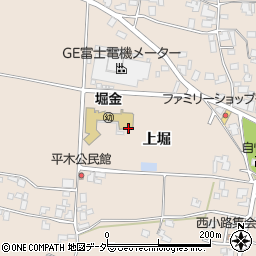 長野県安曇野市堀金烏川2284周辺の地図