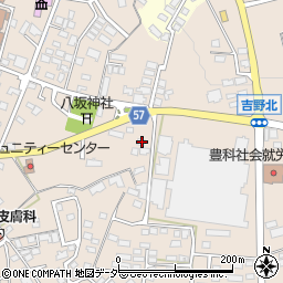 長野県安曇野市豊科4077周辺の地図
