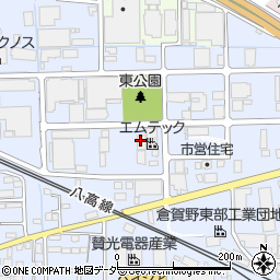 株式会社つるまい本舗　高崎営業所周辺の地図