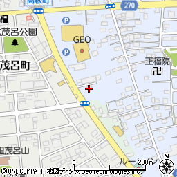 トヨタレンタリース栃木佐野店周辺の地図