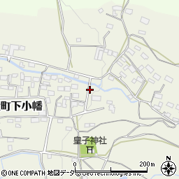 茨城県桜川市真壁町下小幡周辺の地図