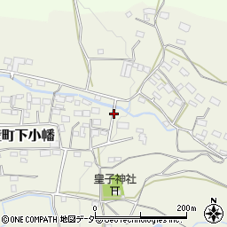 茨城県桜川市真壁町下小幡周辺の地図