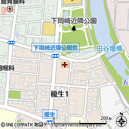 京扇下館店周辺の地図