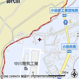 長野県佐久市小田井852周辺の地図