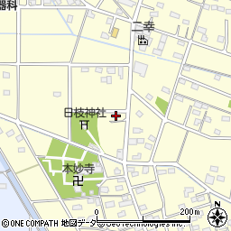 群馬県伊勢崎市山王町400-3周辺の地図