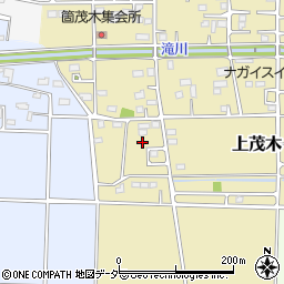 群馬県佐波郡玉村町上茂木639-17周辺の地図