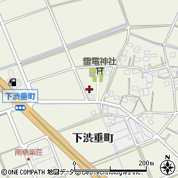 栃木県足利市下渋垂町261周辺の地図