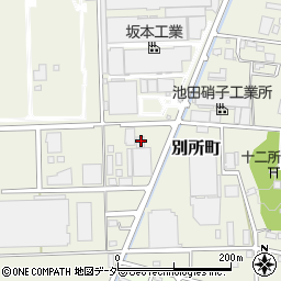 群馬県太田市別所町231-1周辺の地図
