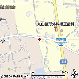 長野県安曇野市豊科南穂高寺所342周辺の地図