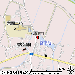 八龍神社周辺の地図