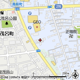 栃木パーツ周辺の地図