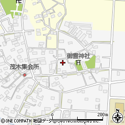 群馬県太田市茂木町周辺の地図
