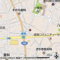 長野県安曇野市豊科4330周辺の地図