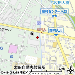 光ケーブルネット株式会社　太田局周辺の地図