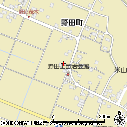 栃木県足利市野田町1330周辺の地図