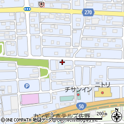 栃木県佐野市高萩町1232周辺の地図