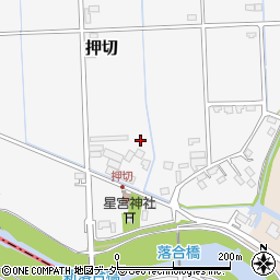 栃木県小山市押切周辺の地図