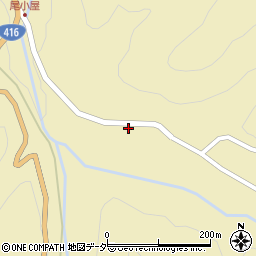 石川県小松市尾小屋町ヲ61周辺の地図
