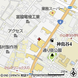 タマホーム株式会社　小山店周辺の地図