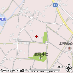 茨城県笠間市押辺1747周辺の地図