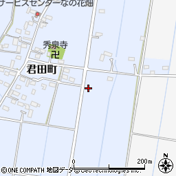 栃木県佐野市君田町277周辺の地図