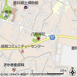 長野県安曇野市豊科4380周辺の地図