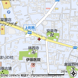 クリーニング・ホシノ　高崎倉賀野店周辺の地図