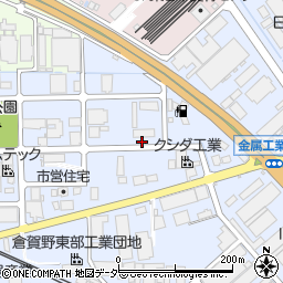 北越工業株式会社　北関東支店周辺の地図