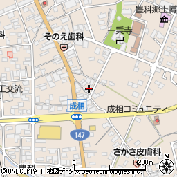 長野県安曇野市豊科4344周辺の地図