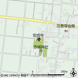 安成寺周辺の地図