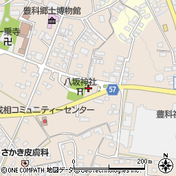 長野県安曇野市豊科4384周辺の地図