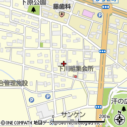 群馬県伊勢崎市山王町1181周辺の地図