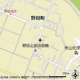 栃木県足利市野田町1756周辺の地図