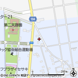 ローソン伊勢崎柴町店周辺の地図