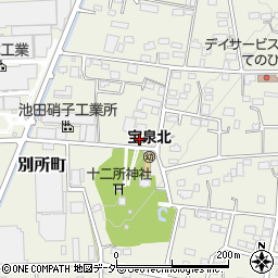 群馬県太田市別所町504-2周辺の地図