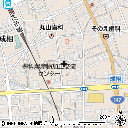 長野県安曇野市豊科4701周辺の地図
