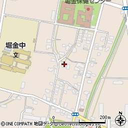 長野県安曇野市堀金烏川2155周辺の地図
