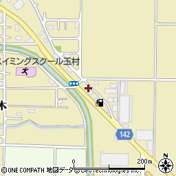 群馬県佐波郡玉村町上茂木112-3周辺の地図