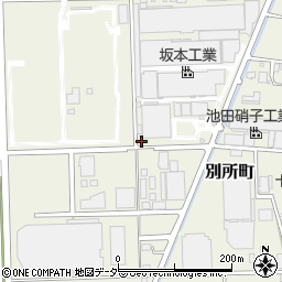 群馬県太田市別所町286-2周辺の地図