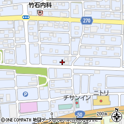 栃木県佐野市高萩町1223周辺の地図