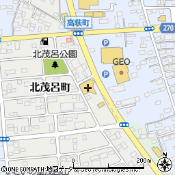 ネッツトヨタ栃木佐野店周辺の地図