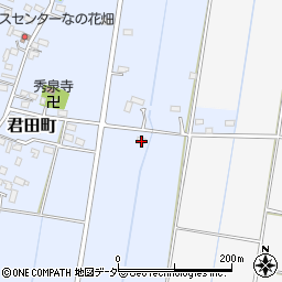 栃木県佐野市君田町778周辺の地図