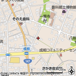 長野県安曇野市豊科4338周辺の地図